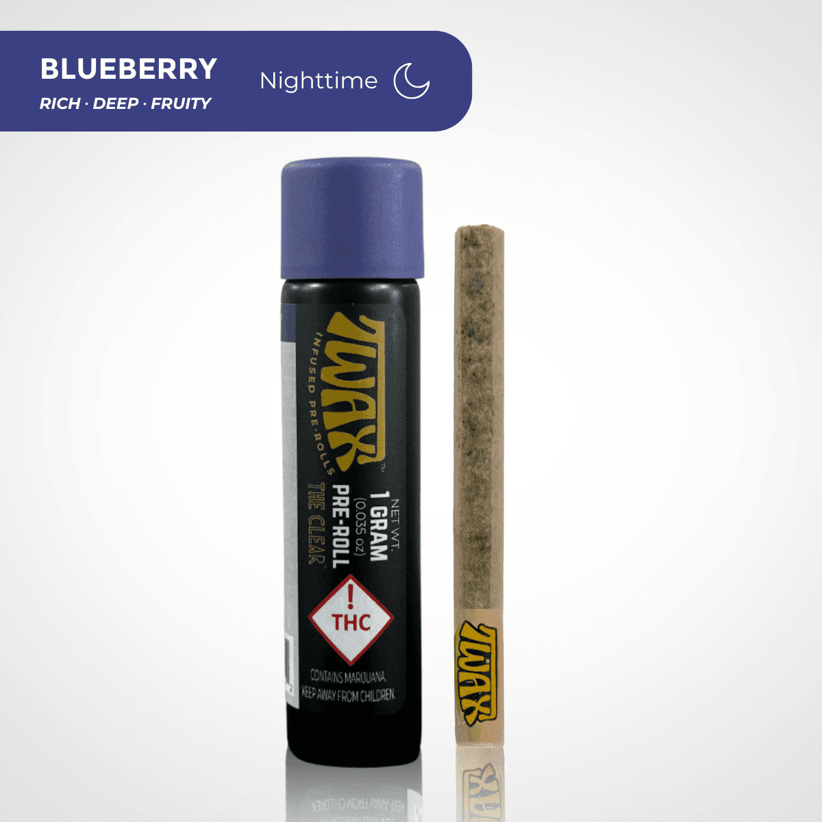 TWAX Blueberry Infused Pre-Roll 1pk/1g