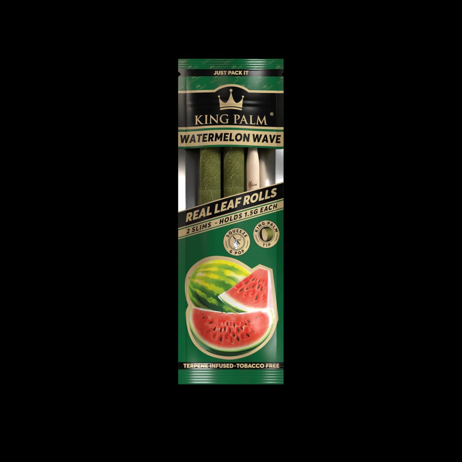 King Palm Slim Rolls Watermelon Wave