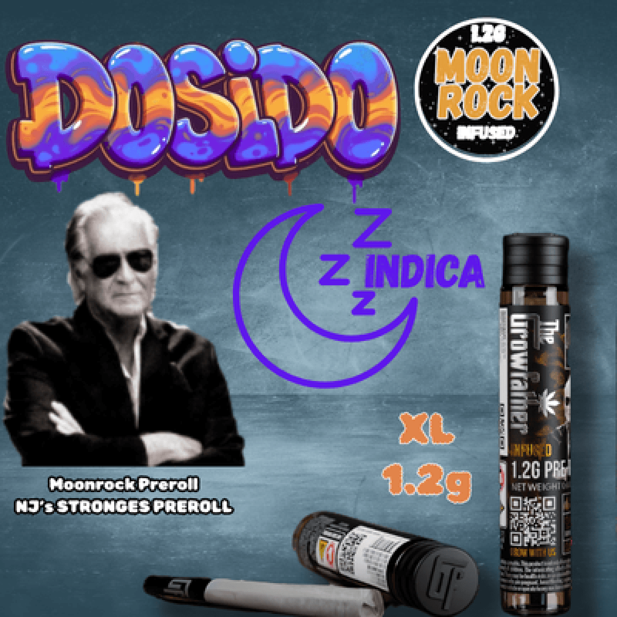 The Growfather Do Si Dos Moonrock Infused Pre-Roll