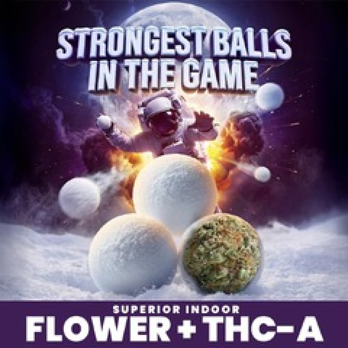 Dr. Zodiak Nite Owl Snowballz Infused Flower