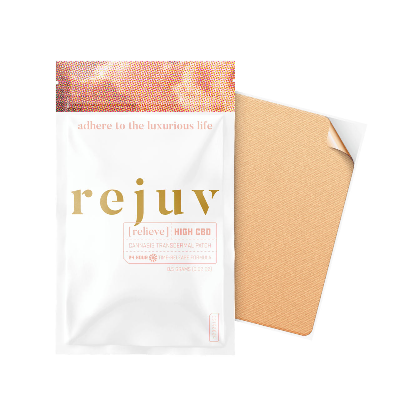 rejuv Relieve (High CBD) Transdermal Patch
