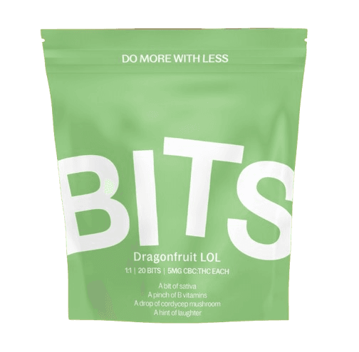Bits Dragonfruit LOL Gummies 1:1 CBC:THC 20pk/100mg