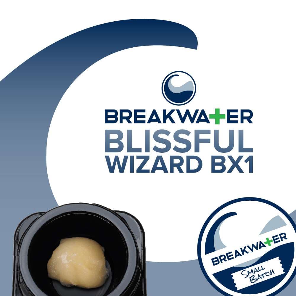 Breakwater Blissful Wizard Bx1 Live Hash Rosin