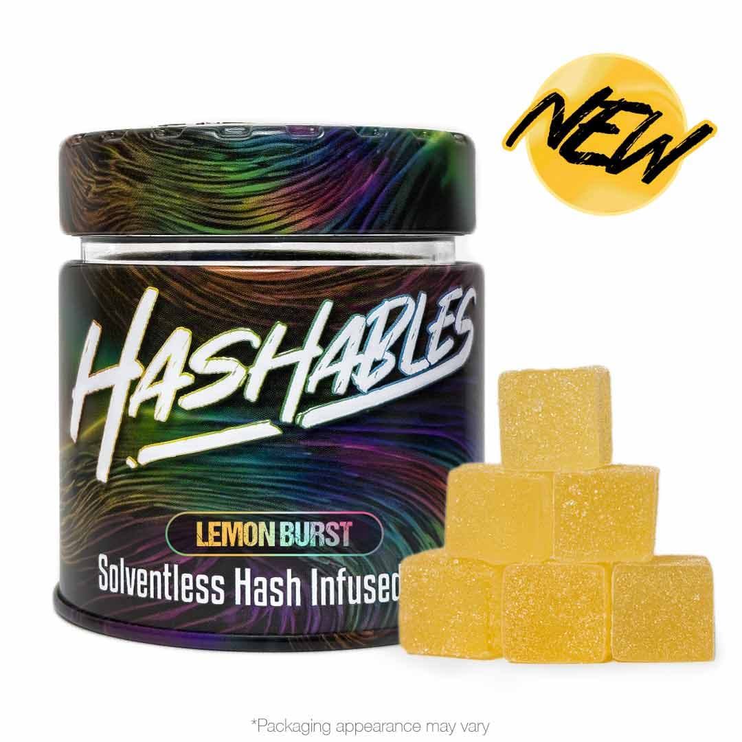 Hashables Lemon Burst Rosin Gummies 20pk/100mg
