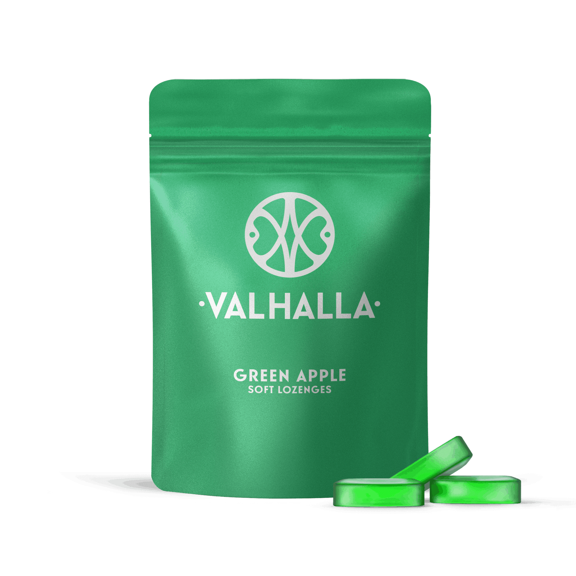 Valhalla Green Apple Soft Lozenges 10pk/100mg