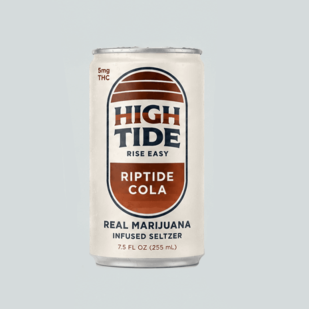 HighTide Riptide Cola REAL Cannabis THC Beverage
