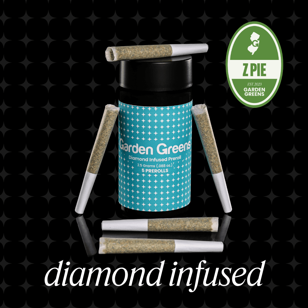Garden Greens Z-Pie Infused Pre-Rolls 5pk/2.5g