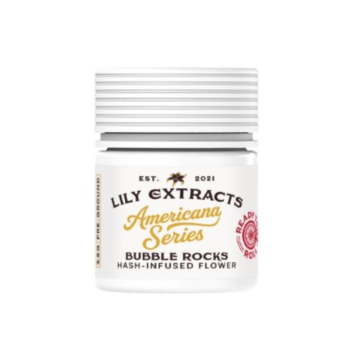 Lily Extracts Americana 93 Super OG Bubble Rocks Hash Infused Flower