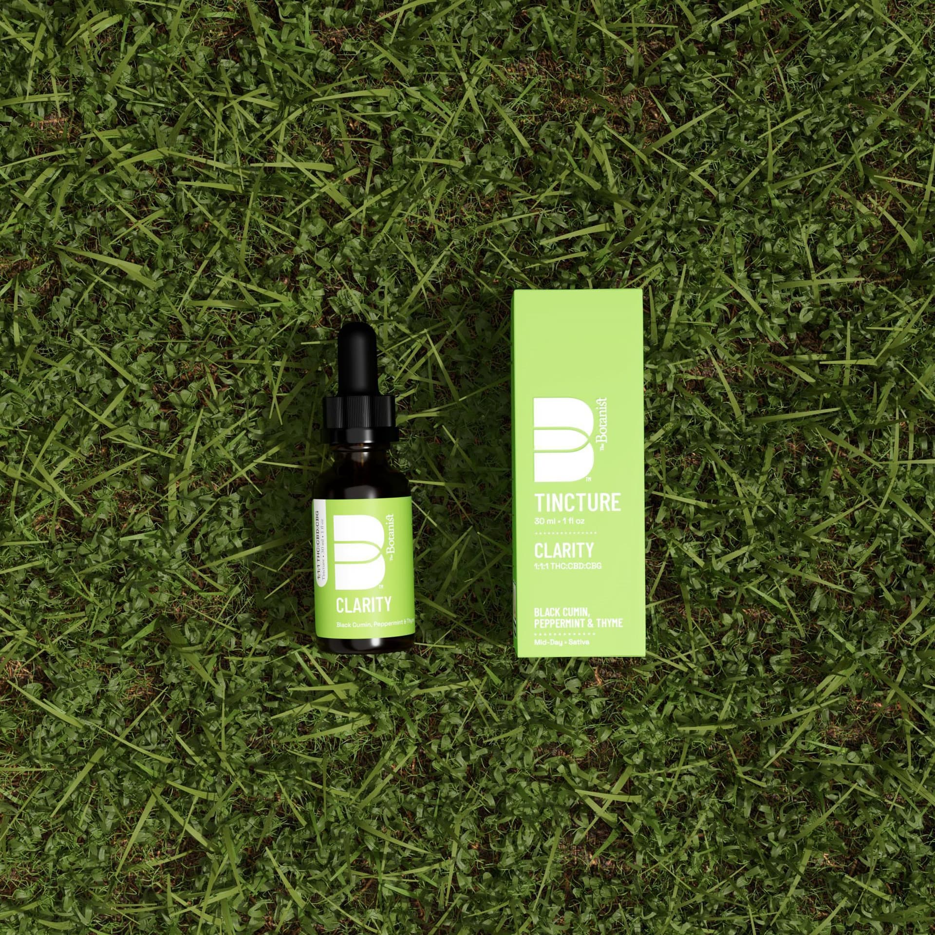 Botanist Clarity Tincture 1:1:1 THC:CBD:CBG