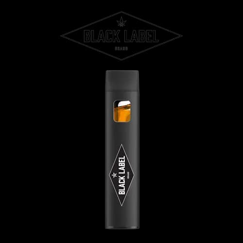 Black Label Papaya Pop Liquid Diamonds Disposable