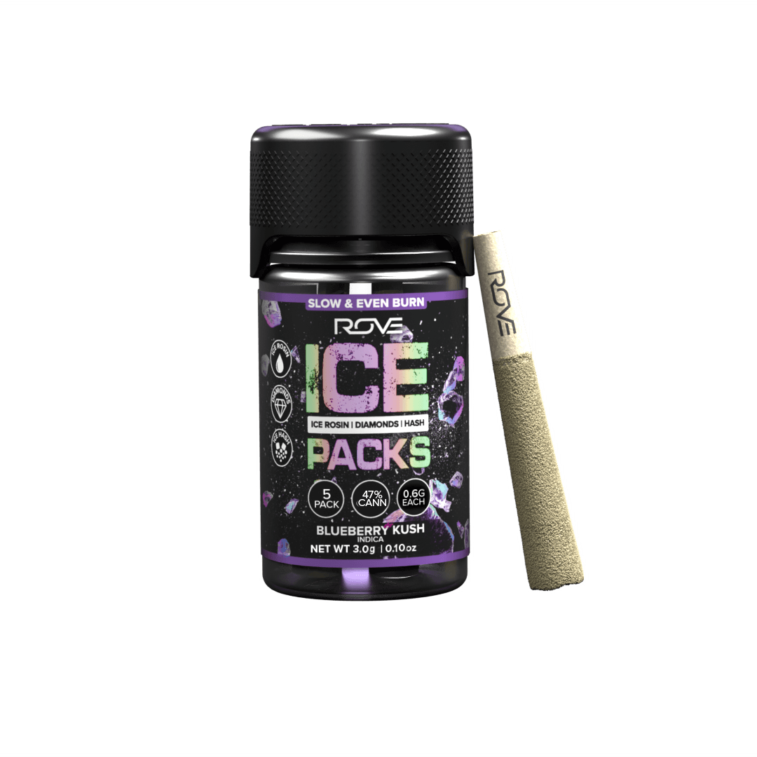 Rove Blueberry Kush Infused Pre-Rolls 5pk/3g