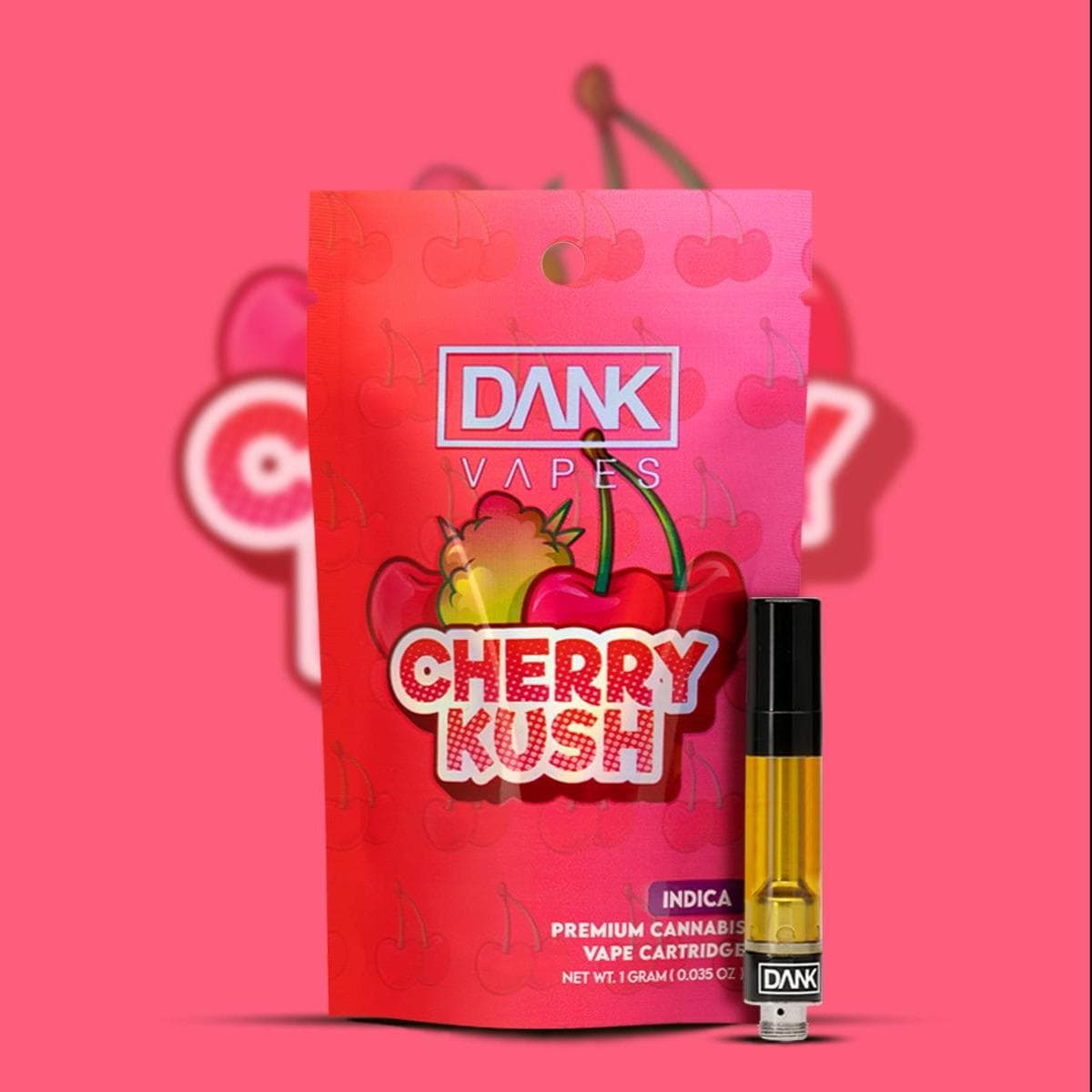 Dank Vapes Cherry Kush Cartridge
