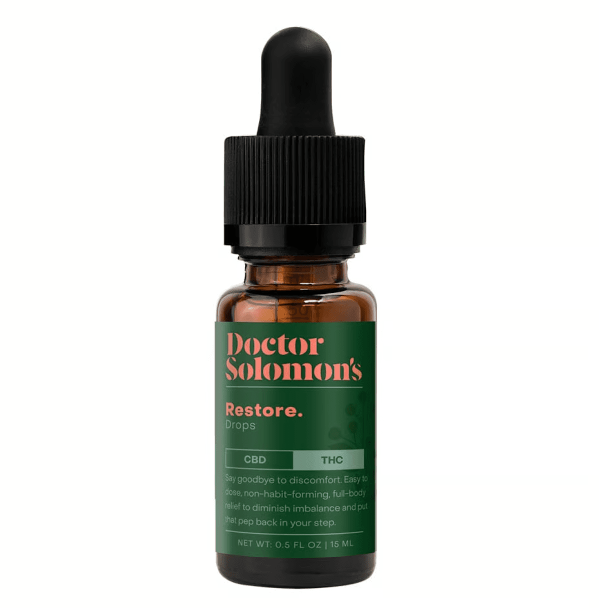 Doctor Solomon's RSO Tincture 1:1 CBD:THC
