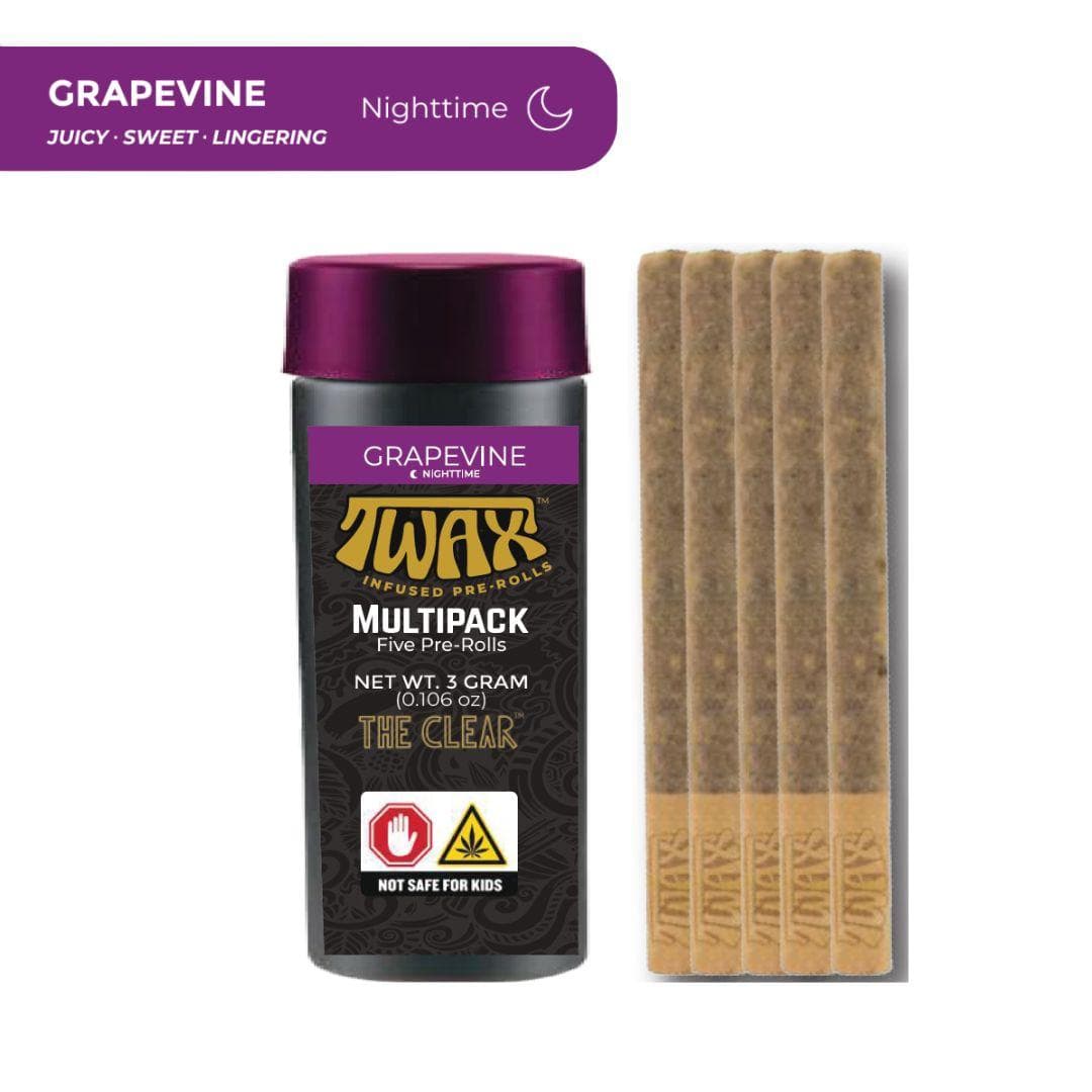 TWAX Grapevine Infused Pre-Rolls 5pk/3g