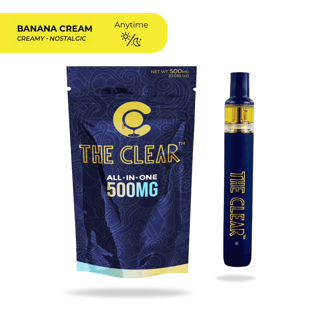 The CLEAR Banana Cream Cartridge