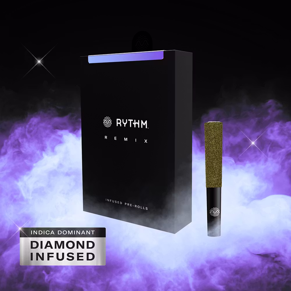 RYTHM Blueberry Kush Infused Pre-Rolls 5pk/2.5g
