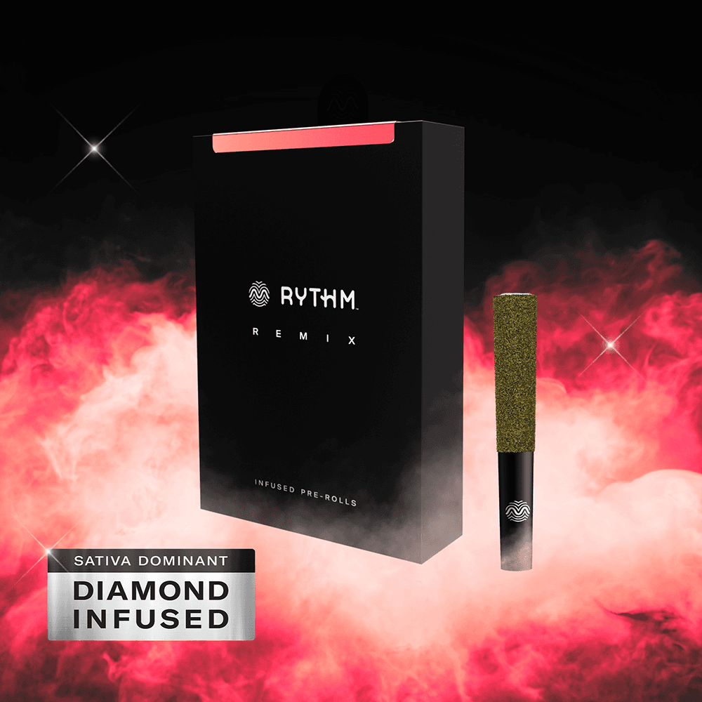 RYTHM Strawberry Sour Diesel Infused Pre-Rolls 5pk/2.5g