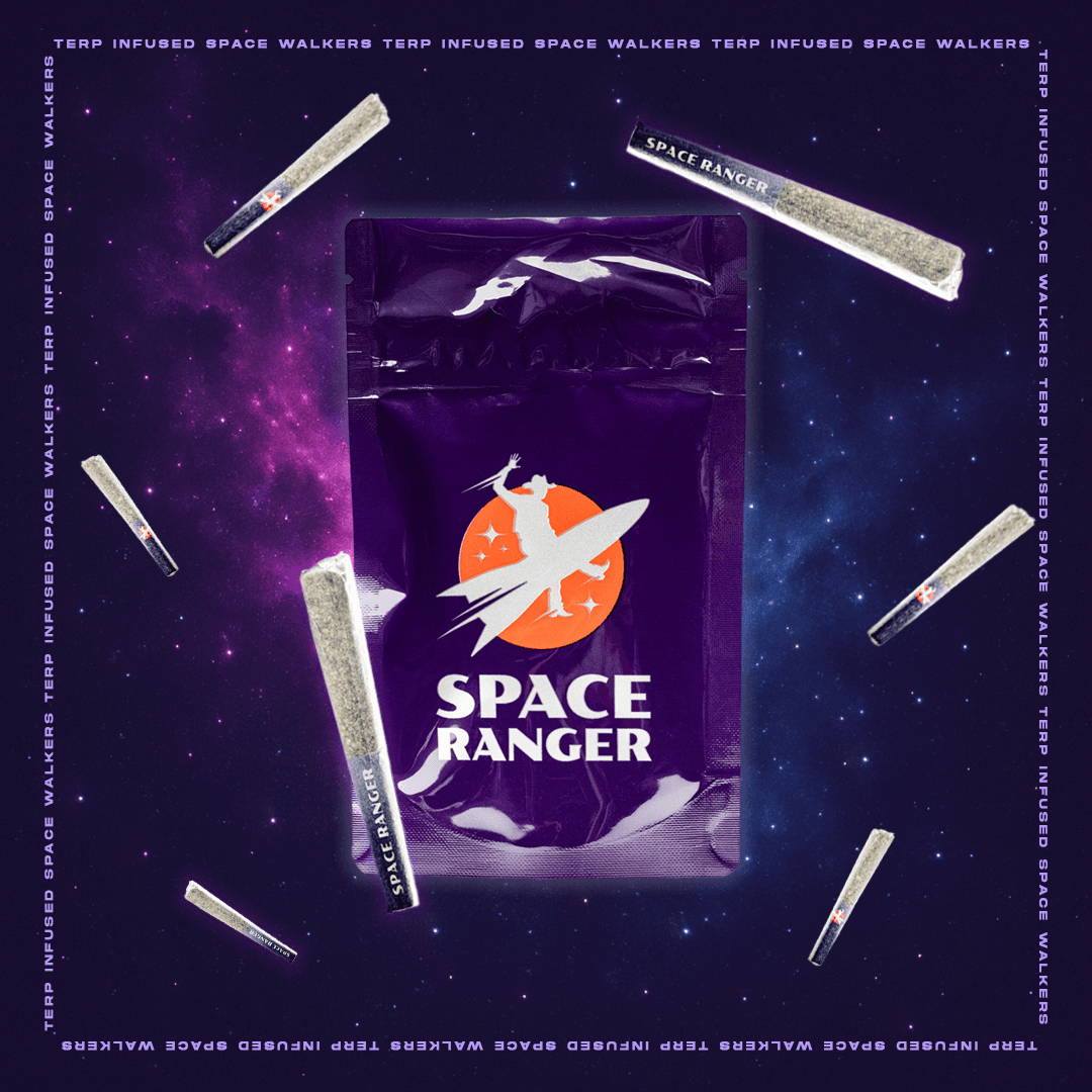 Space Ranger Peach Stardust x Suncake Infused Pre-Roll 1pk/1g