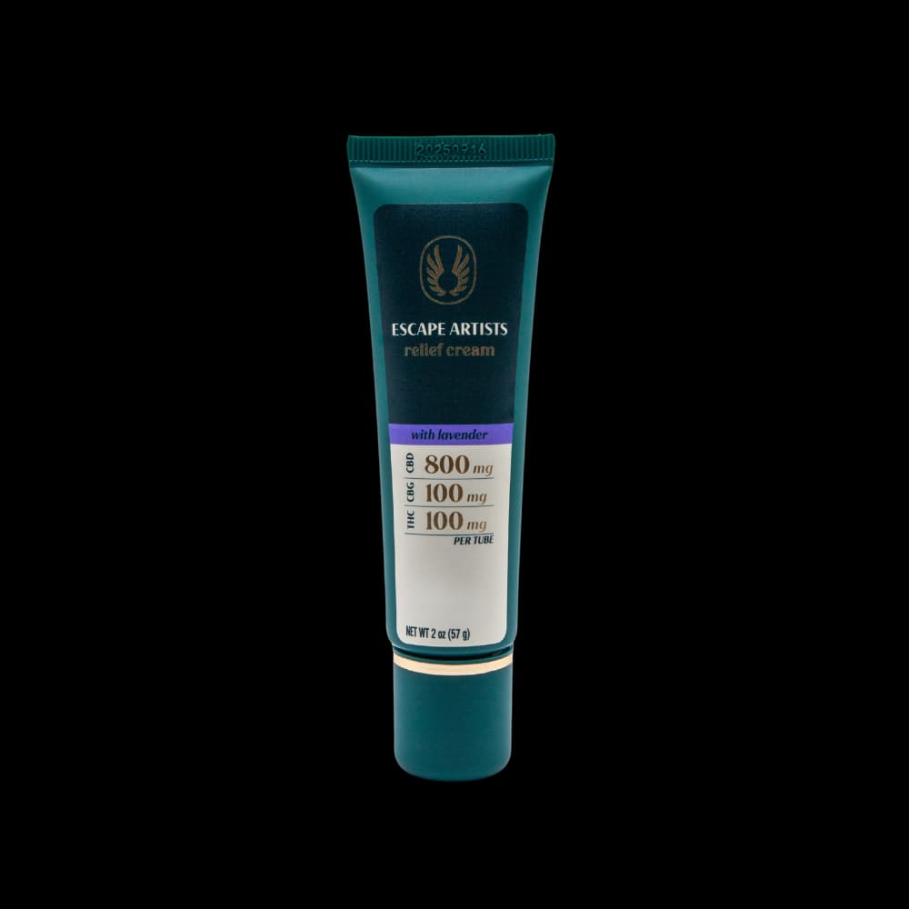 Escape Artists Lavender Relief Cream 8:1:1 CBD:CBG:THC