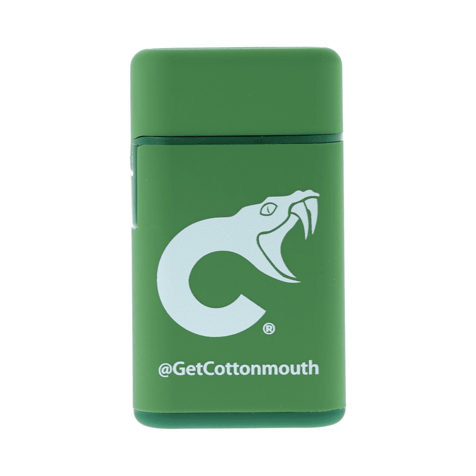 Cottonmouth "C" Jet Torch Lighter Green