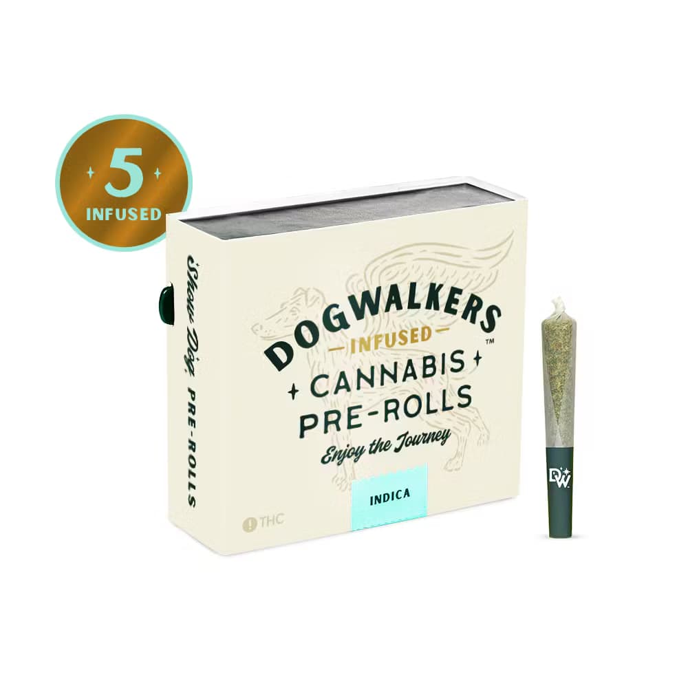 Dogwalkers GMO Infused Pre-Rolls 5pk/2.25g