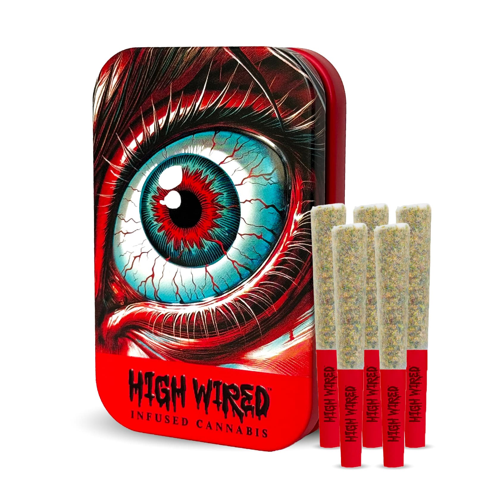 High Wired Sour Orange Infused Pre-Rolls 5pk/1.75g