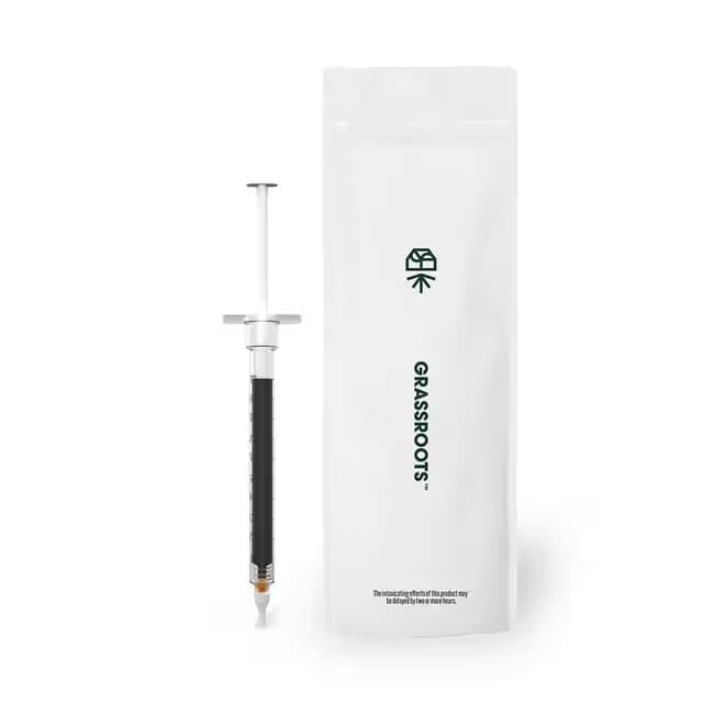 Grassroots Gas Lit RSO Syringe