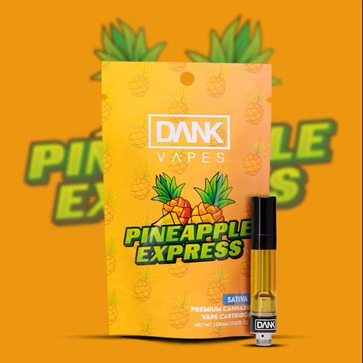 Dank Vapes Pineapple Express Cartridge