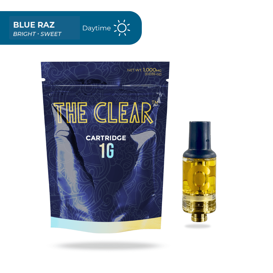 The CLEAR Blueberry Cartridge