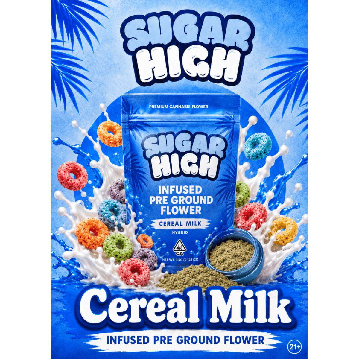 Sugar High Cereal Milk Infused Ground Flower