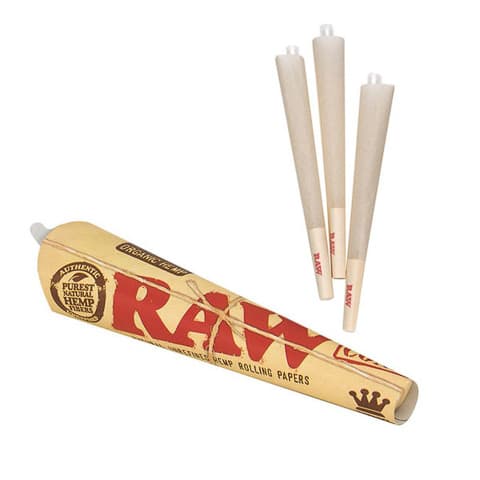 RAW Organic Hemp Cones King Size