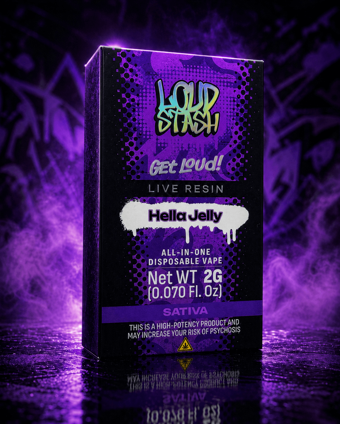 Loudstash Hella Jelly Disposable