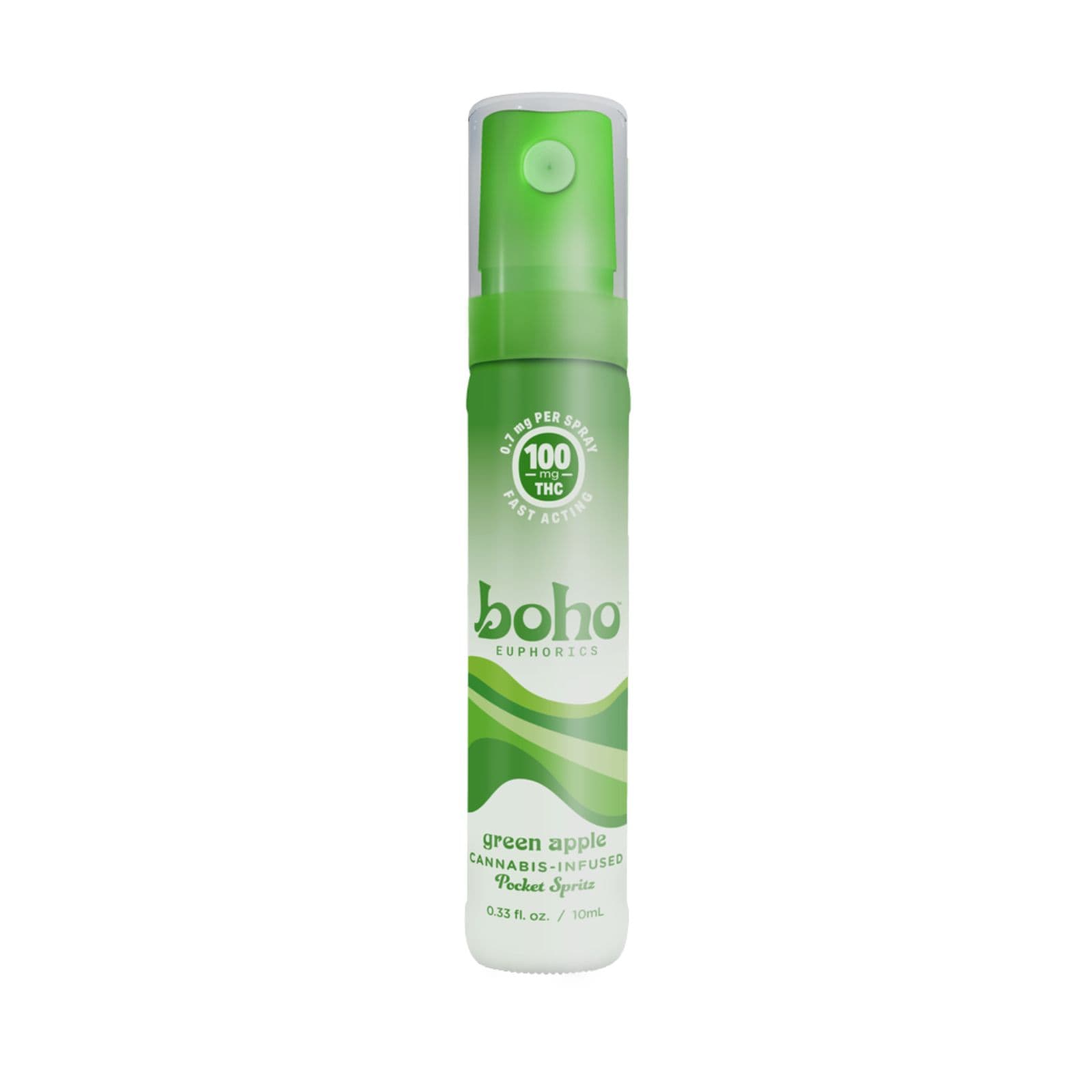 BOHO Euphorics Green Apple Pocket Spritz