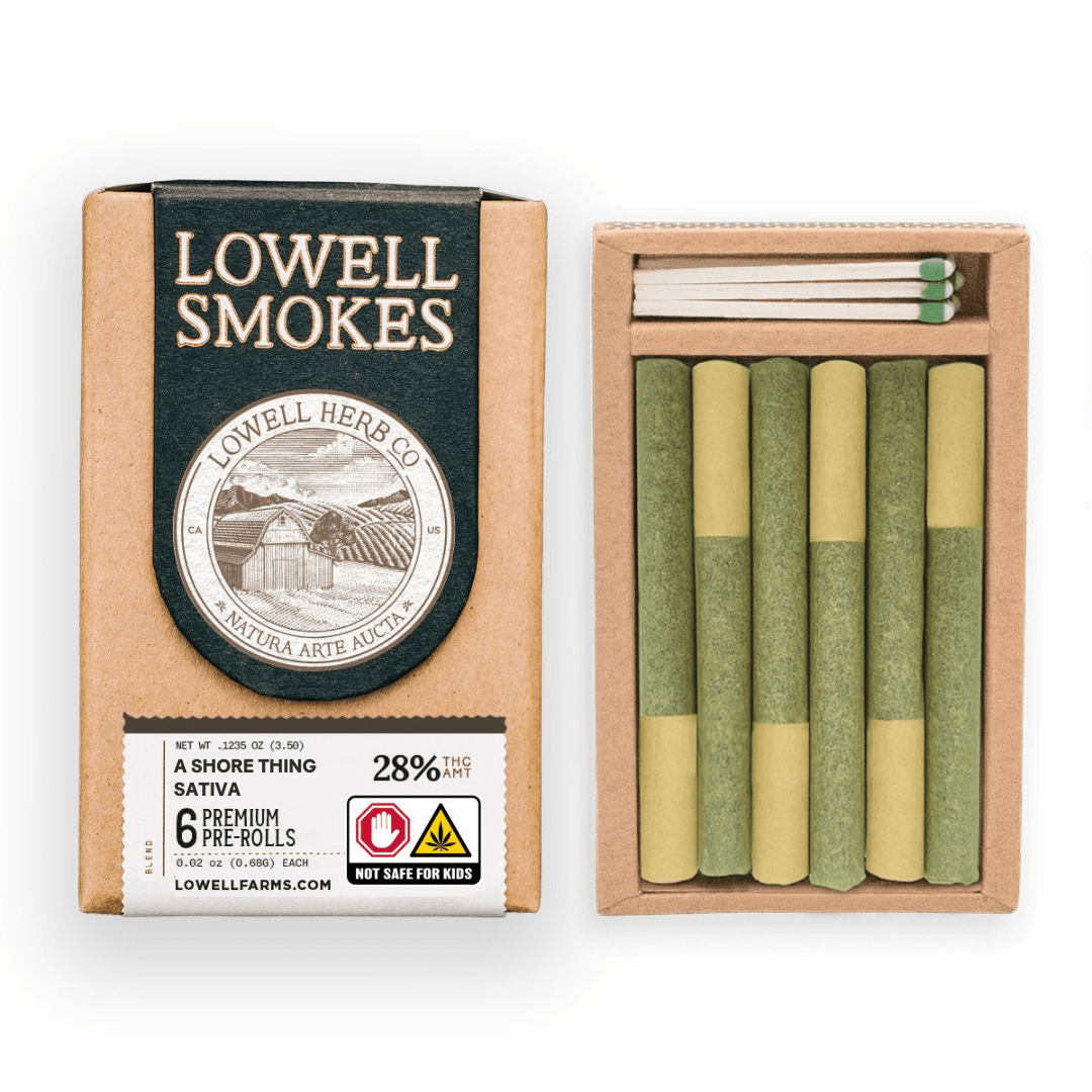 Lowell Herb Co. A Shore Thing Pre-Rolls 6pk/3.5g