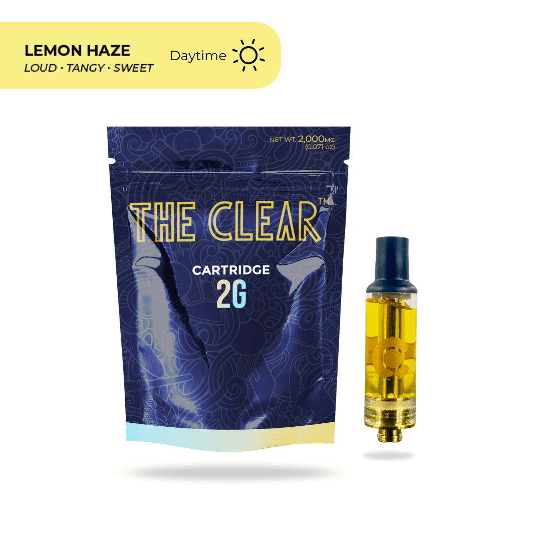 The CLEAR Lemon Haze Cartridge