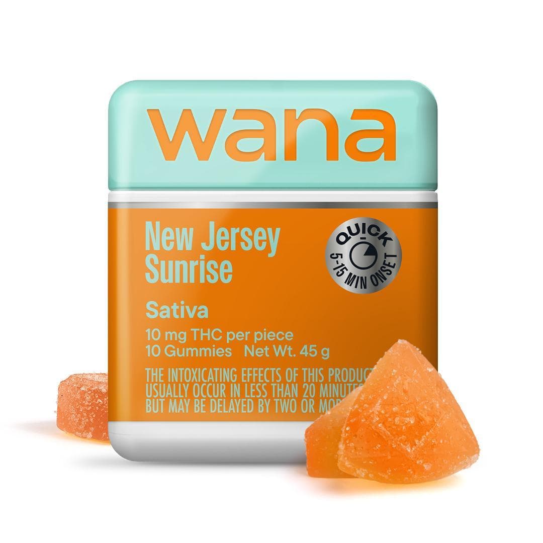 Wana Quick NJ Sunrise Soft Lozenges 10pk/100mg