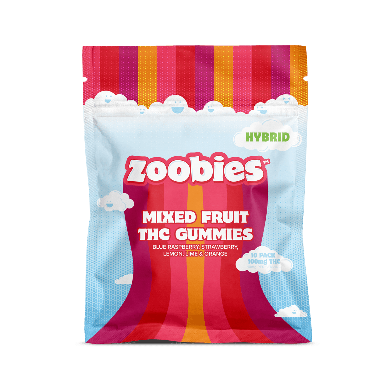 Zoobies Fruit Gummies Hybrid