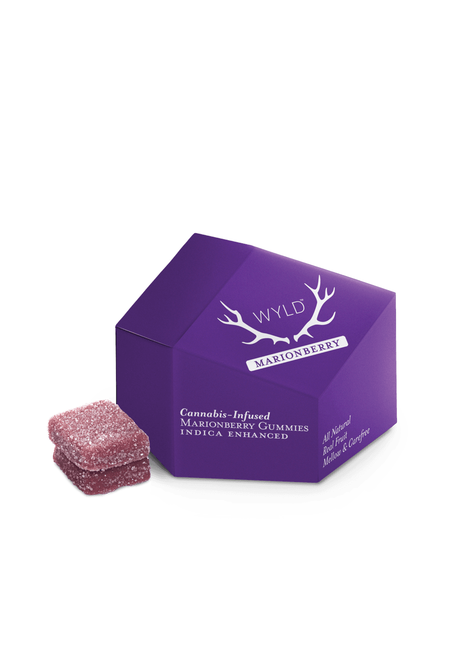 Wyld Relaxing Marionberry Gummies 10pk/100mg