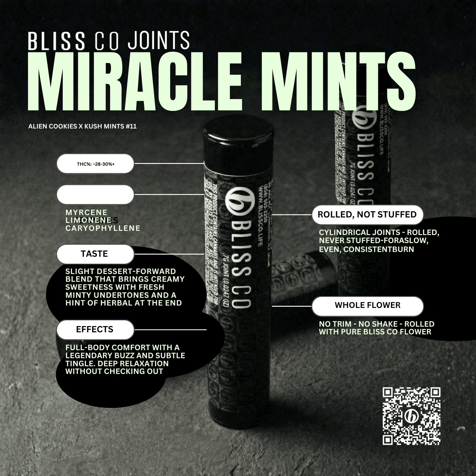 Miracle Mints Whole Flower Pre-Roll