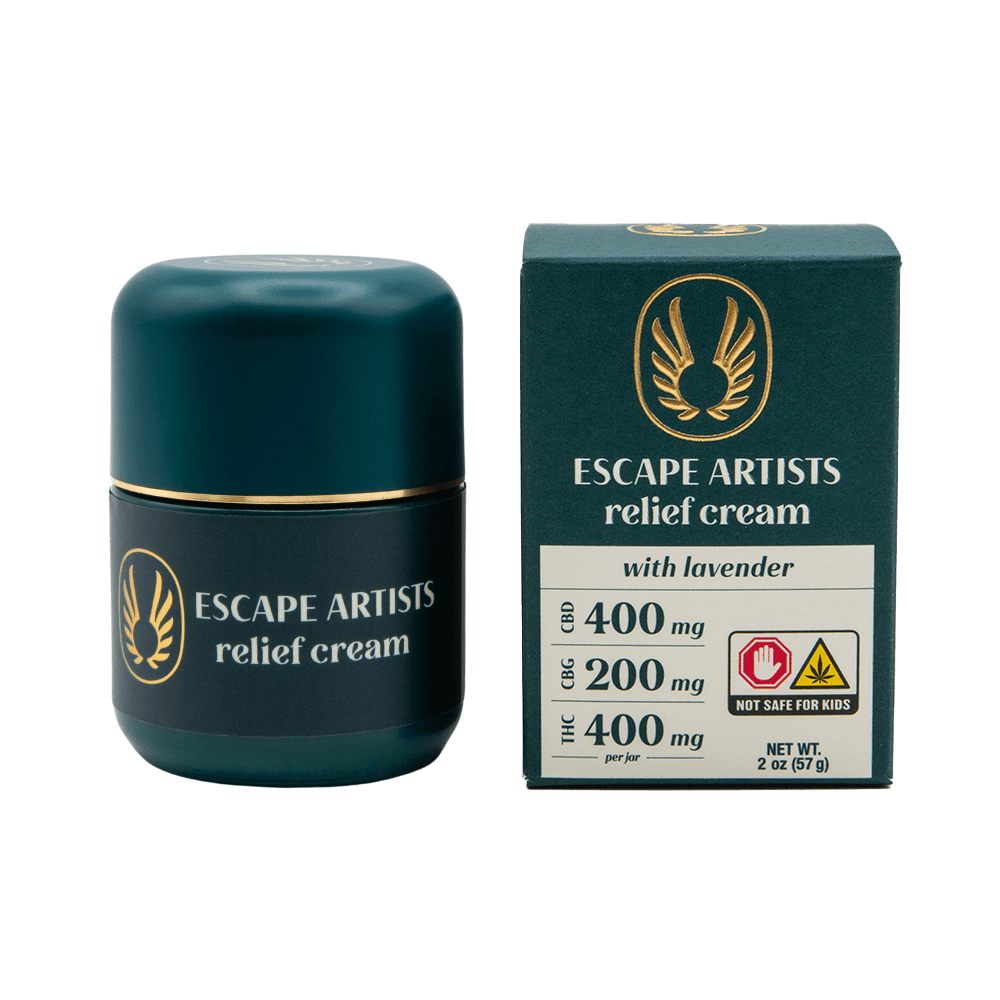 Escape Artists Lavender Relief Cream 2:1:2 THC:CBG:CBD