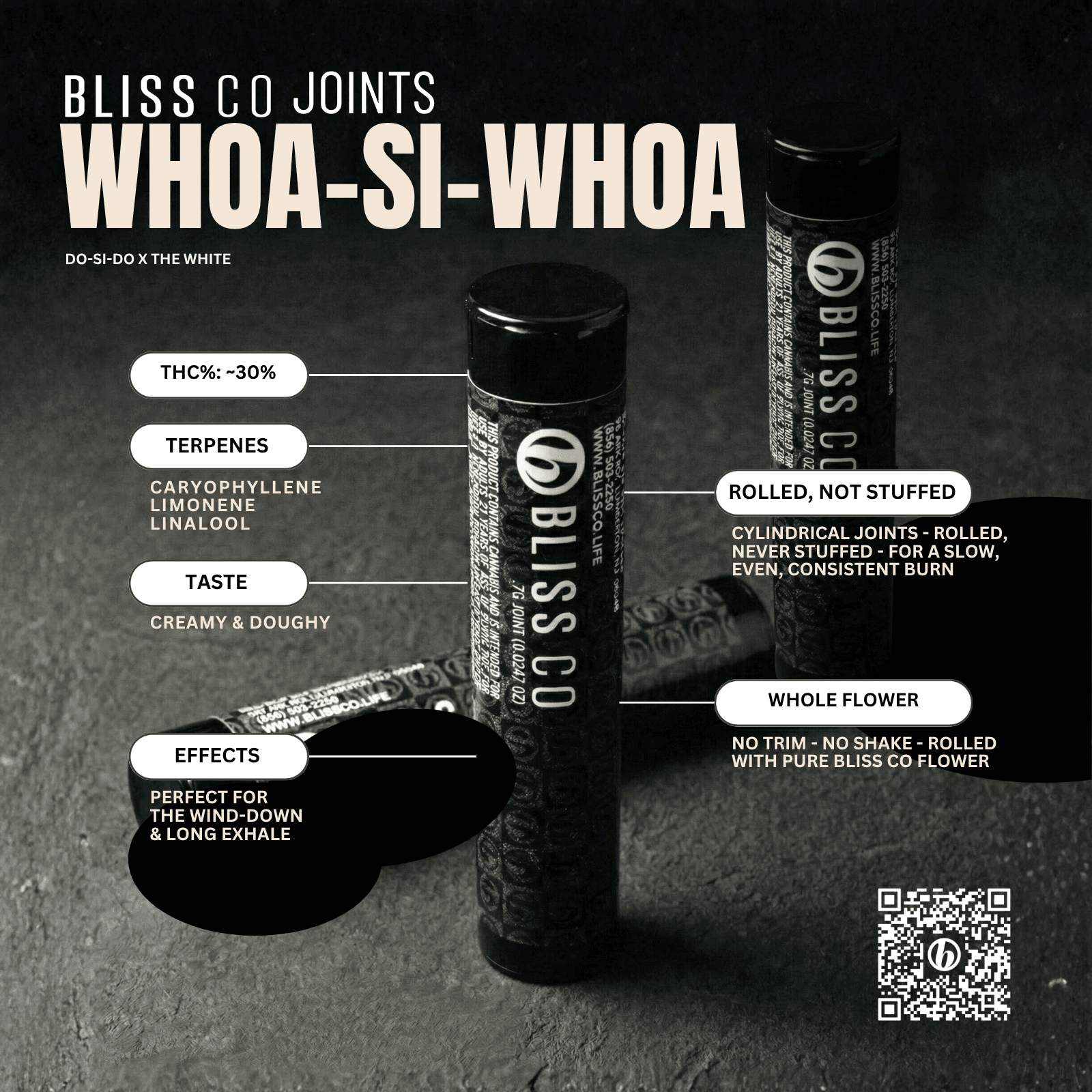 Blissco Whoa Si Whoa Whole Flower Pre-Roll